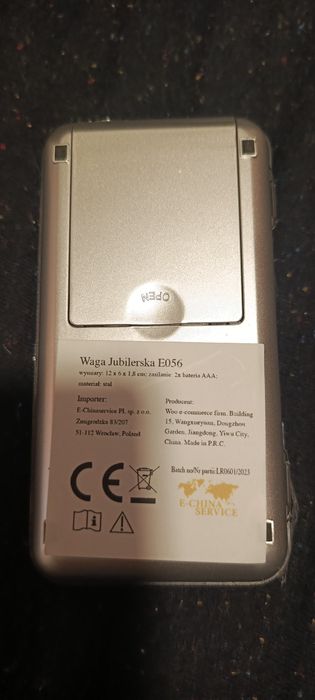 Waga Elektroniczna Jubilerska 200g x 0,01g.