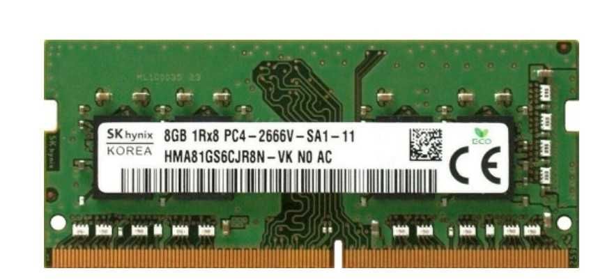 pamięc ddr4 sodimm 8 GB hynix 2666mhz 1 moduł 8GB