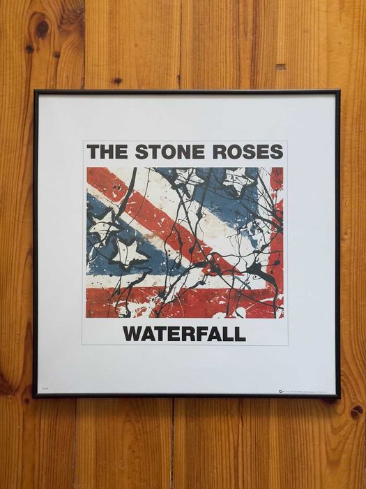 The Stone Roses Waterfall Obraz w ramie Art print 40x40 cm