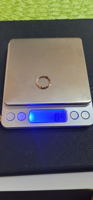 Золотые украшения 3 колечка браслет и серёжка