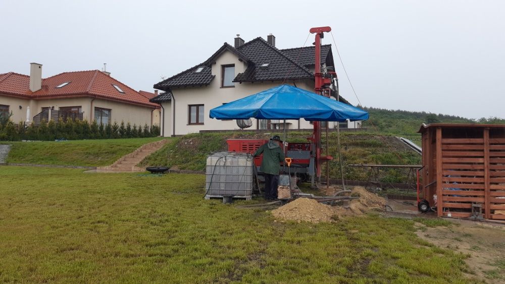 Wiercenie , budowa studni , studnie głębinowe , pompy ciepła