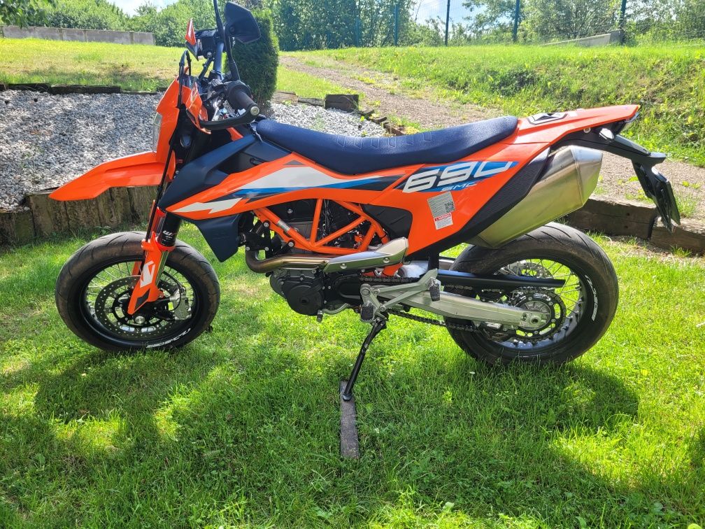 Ktm 690 smc 1387 km przebieg