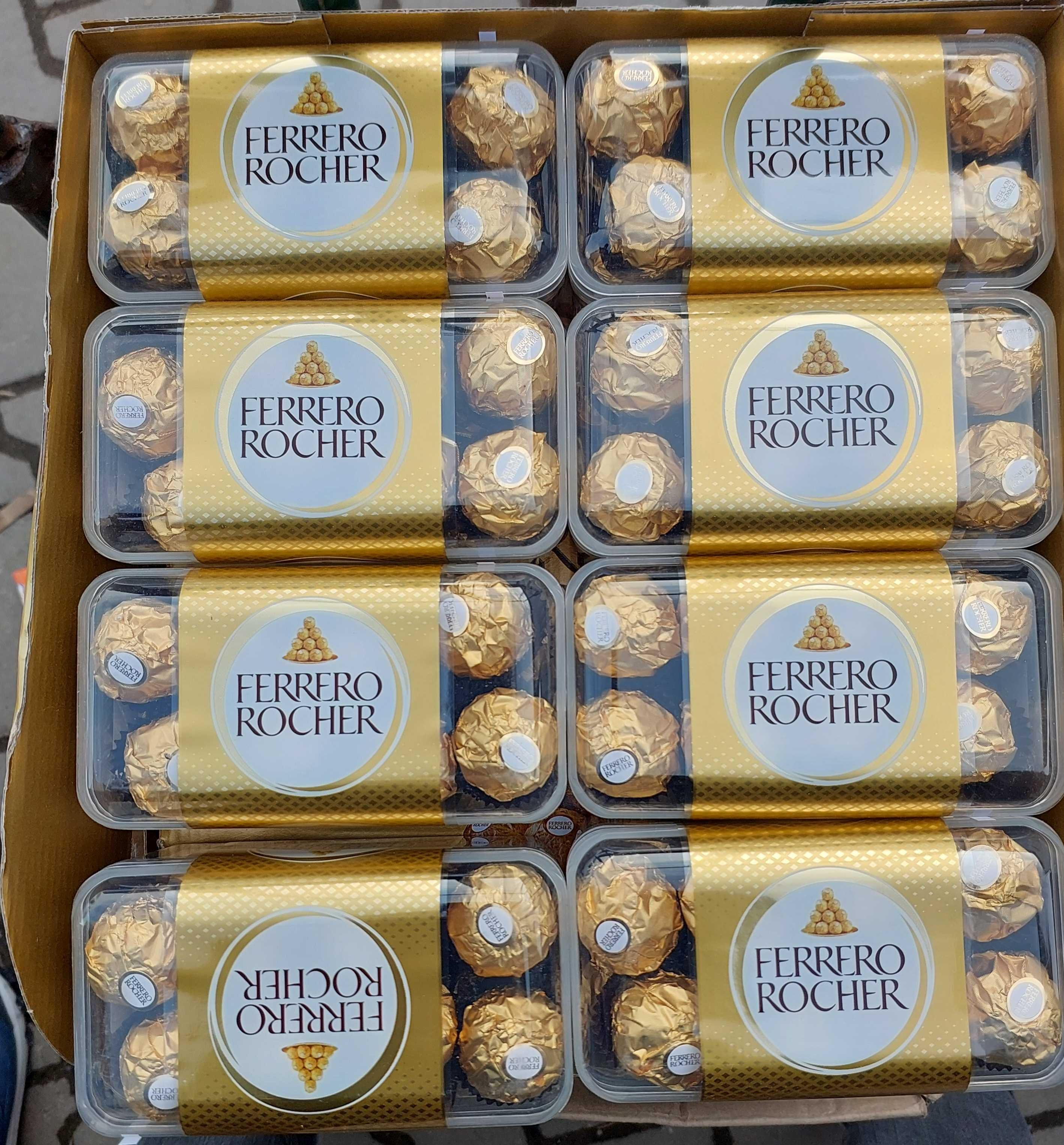 Цукерки Ferrefo Rocher, фереро, Rafaello, рафаело ( ферара, конфети