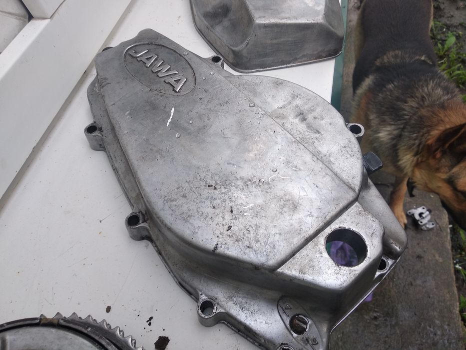 Зчеплення ,головки та кришки картера ява