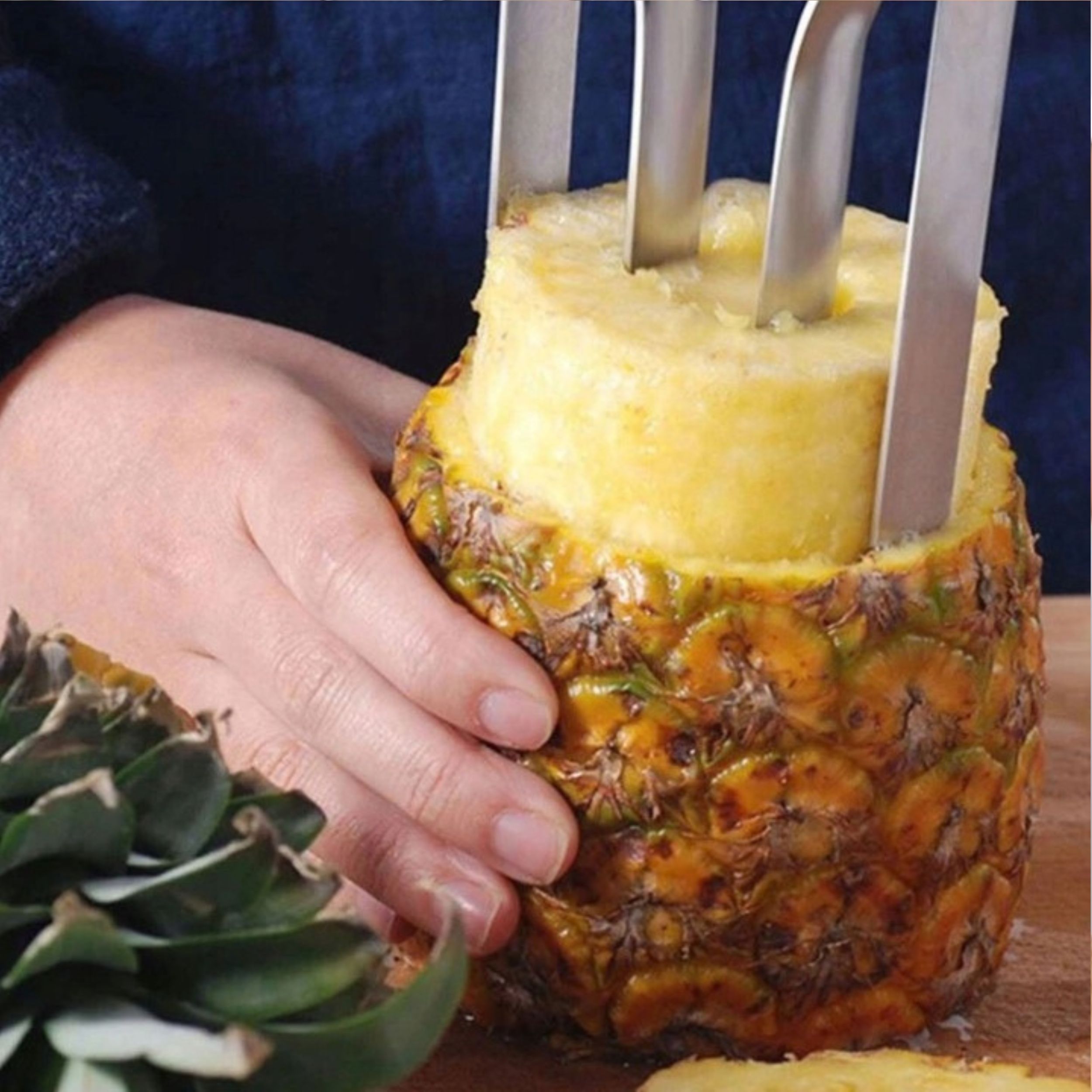 Drylownica do ananasa noż wykrawacz krajalnica obieraczka