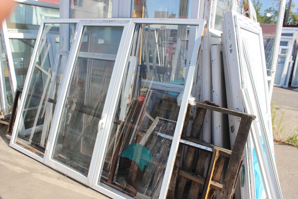 Окна рамы балконные аллюминиевые  1980\1750 и 2250\1750 и 2720\1750