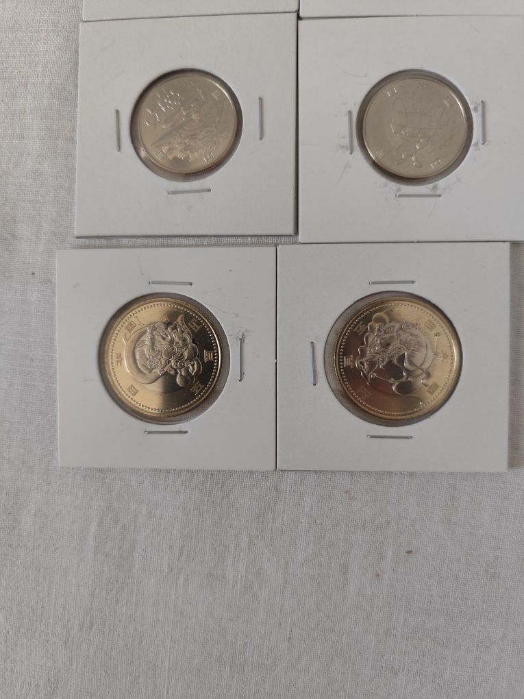 Moedas comemorativas do Japão