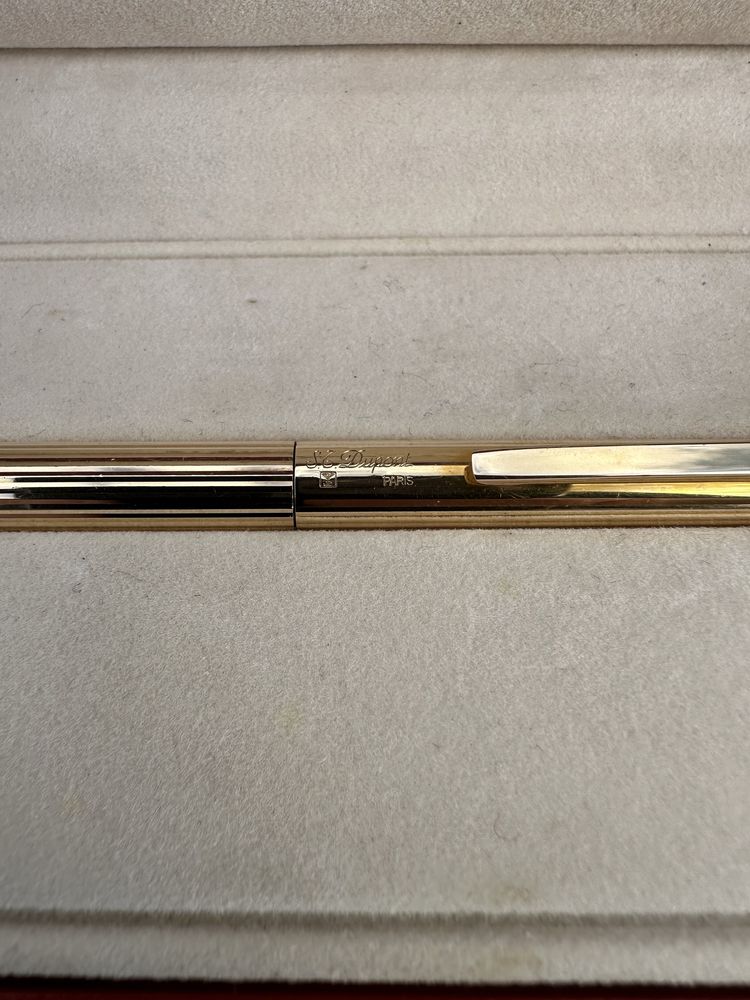 S.T. Dupont Paris Ручка позолота 18 к