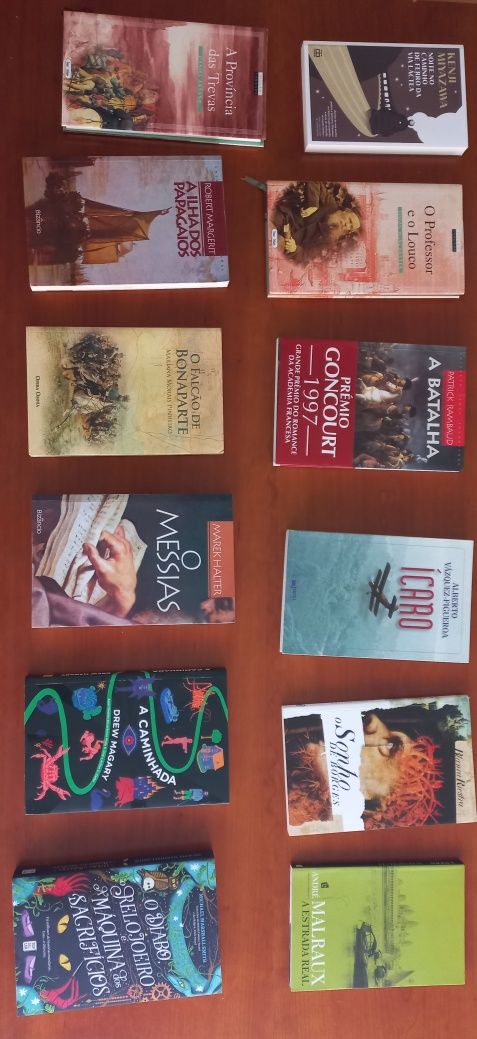 Vários livros em bom estado