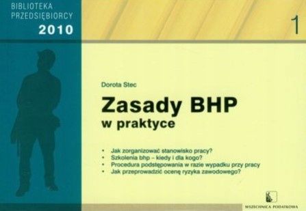 Dorota Stec Zasady Bhp W Praktyce Dorota Stec A66642