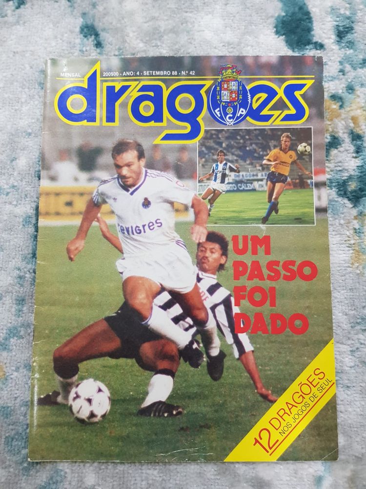 Revista “Dragoes” ano 1988