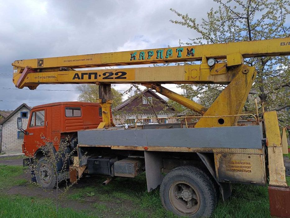 продам автовышку  КАРПАТЫ АГП-22 на базе автомобиля КАМАЗ 4325