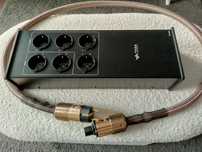 Listwa zasilająca TAGA Harmony PF-600 plus kabel zasilający Accuphase