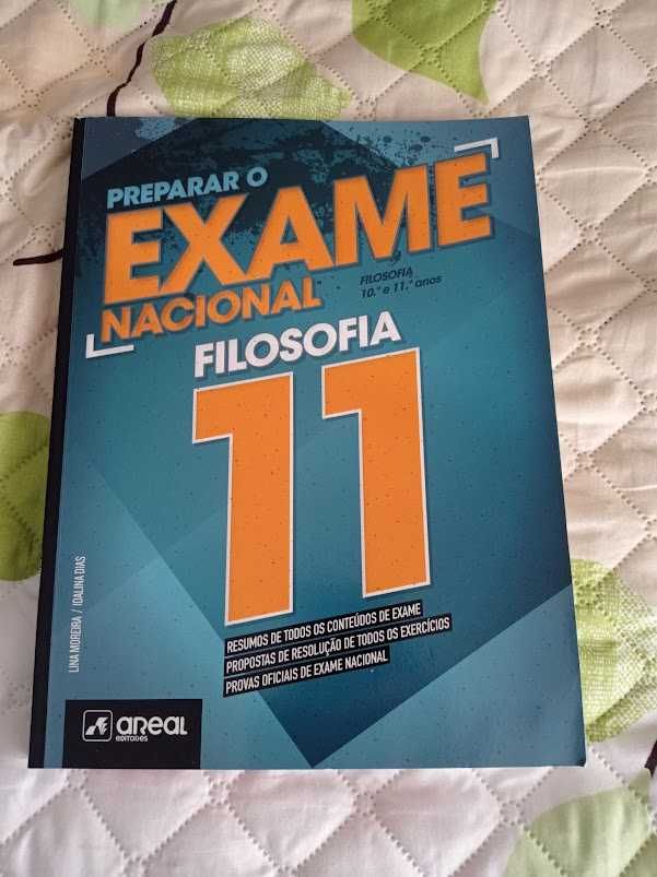Livro "Preparar o Exame Nacional de Filosofia - 10º/11.º ano - Areal