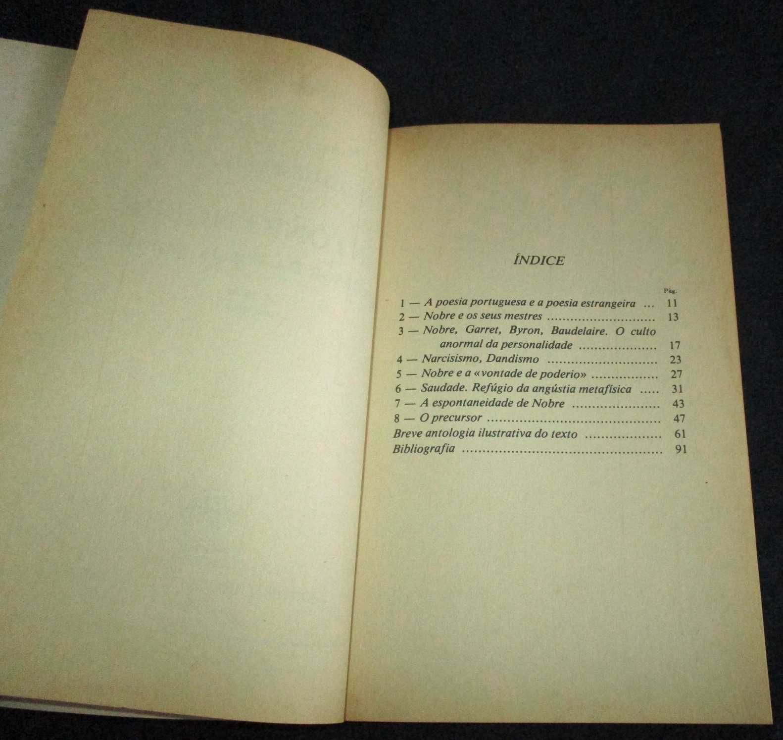 Livro António Nobre Precursor da Poesia Moderna João Gaspar Simões