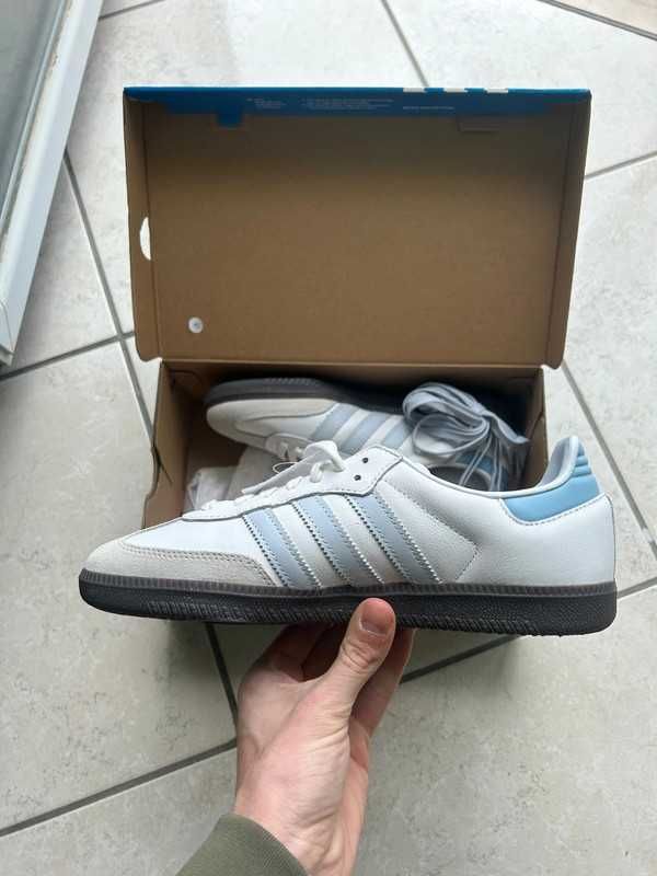 Adidas Samba OG Halo Blue White 38