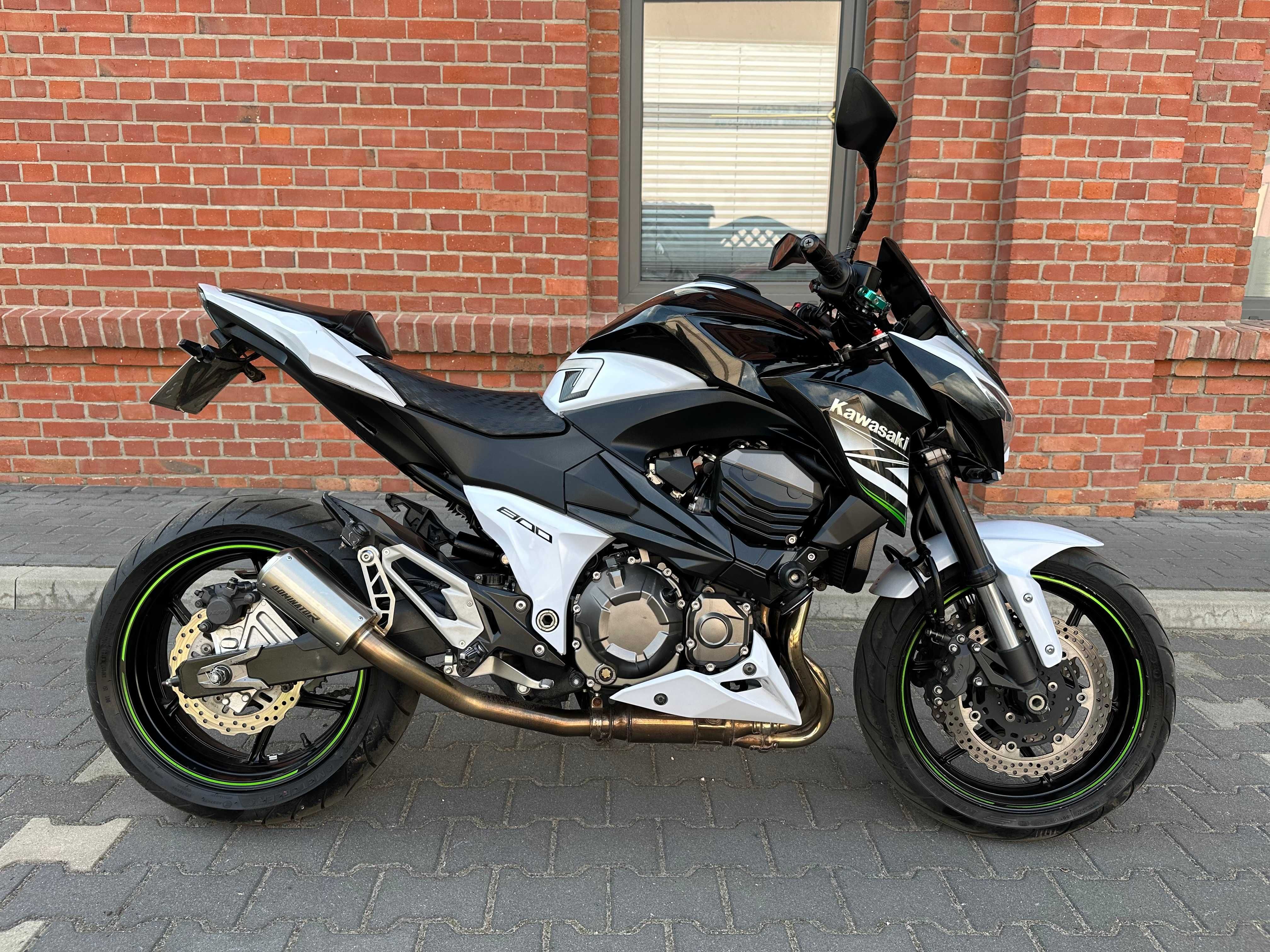 Kawasaki Z800, 2013r, Zadbana. Wydech Dominator, Zarejestrowana