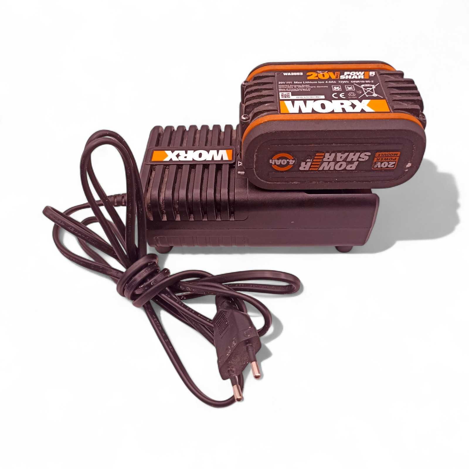 Młotowiertarka Worx WX392 | 3 akumulatory + ładowarka
