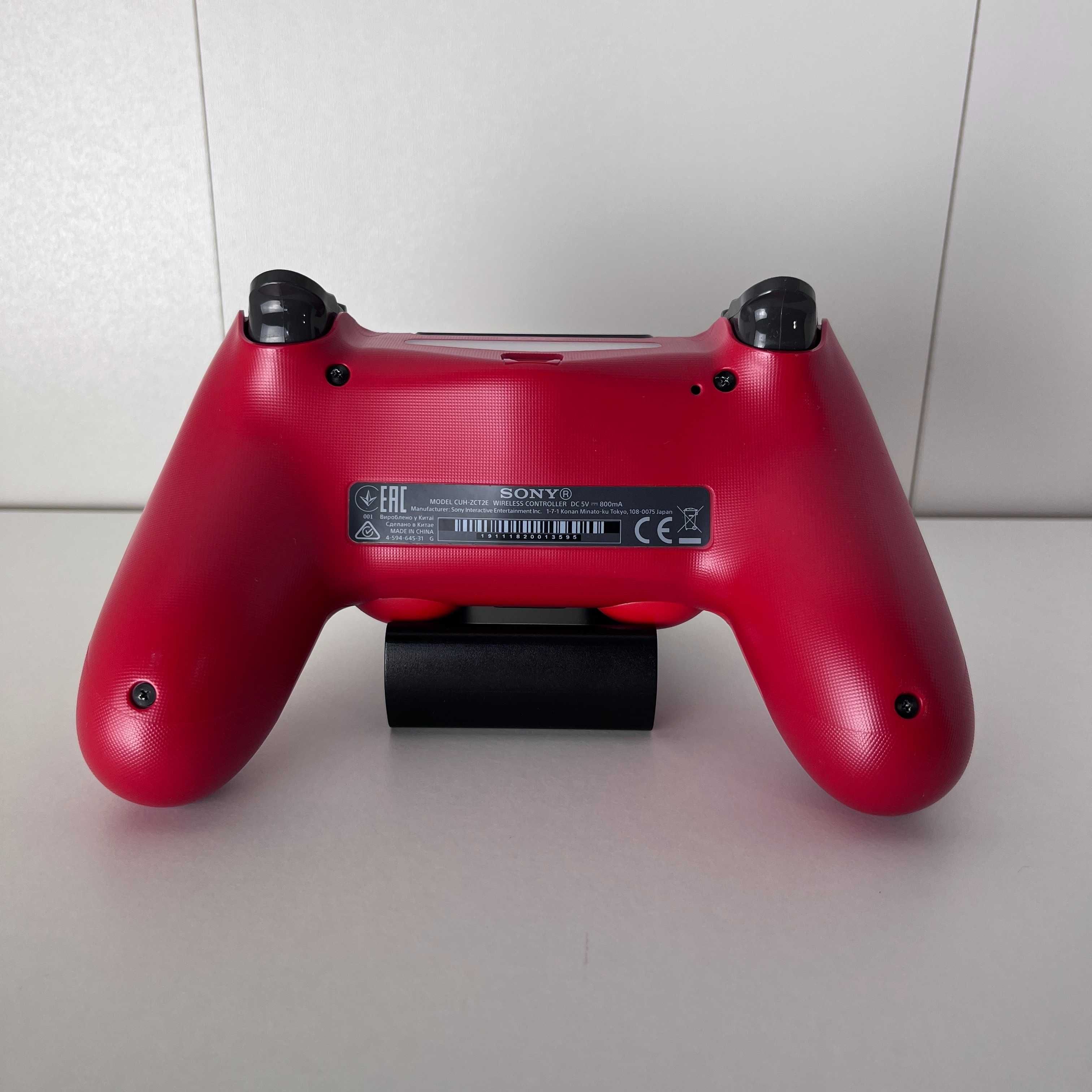 Джой PS4 Red v.2 оригінал / Джойстик Playstation DualShock 4 original