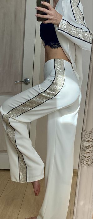 Шикарний весільний костюм відомого турецького бренду Mianotte,розм S/M