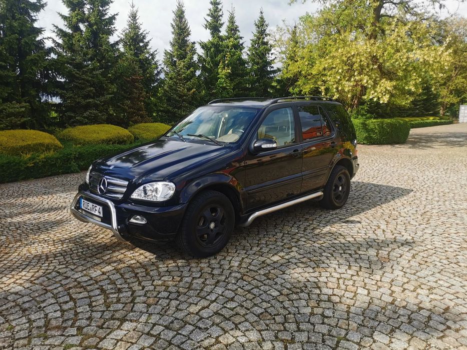 Mercedes-Benz ML Piękny Mercedes Ml 3.2 benzyna z gazem LPG 7osobowy unikat