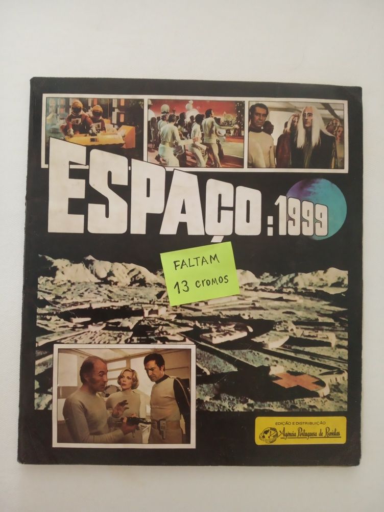 7 Cadernetas ESPAÇO 1999
