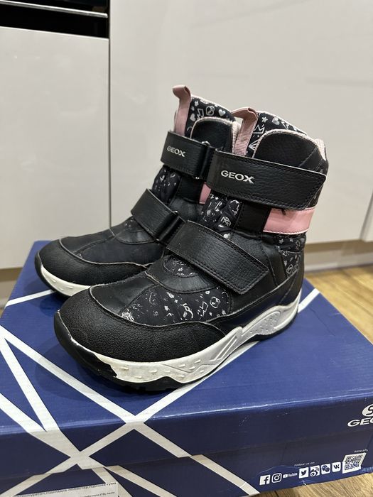 GEOX зимние ботинки на девочку 35р.