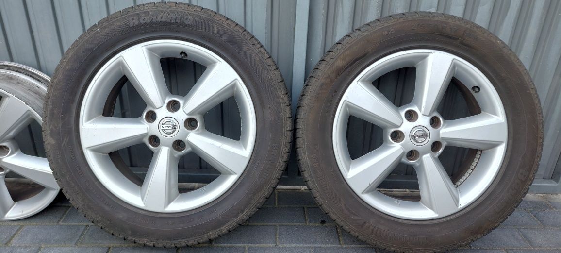 Alufelgi 17" 5x114.3 Nissan Qashqai X-trail Renault