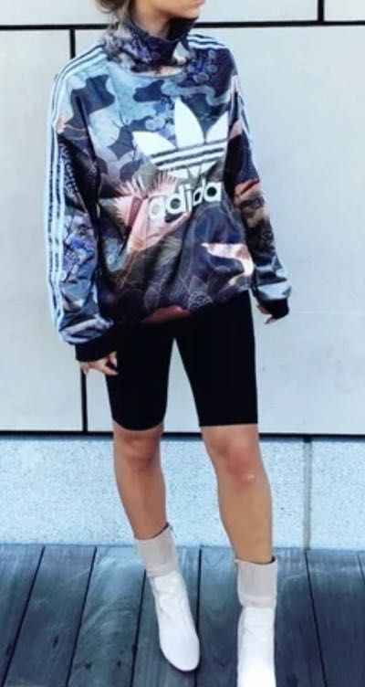 Adidas  Rita Ora kimono bluza orientalny ogród