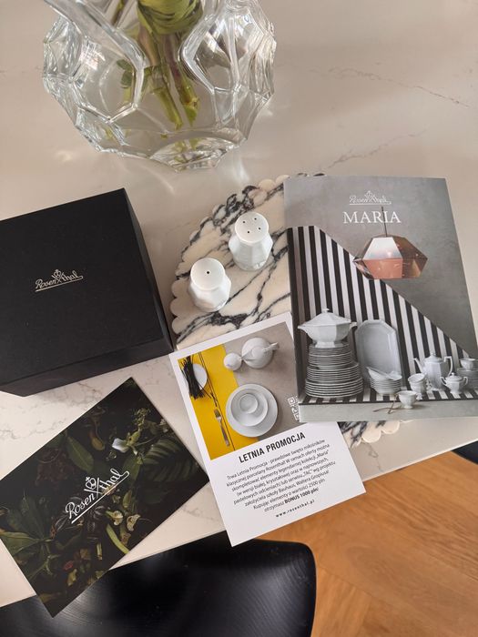 Solniczka i pieprzniczka Rosenthal nowe Maria