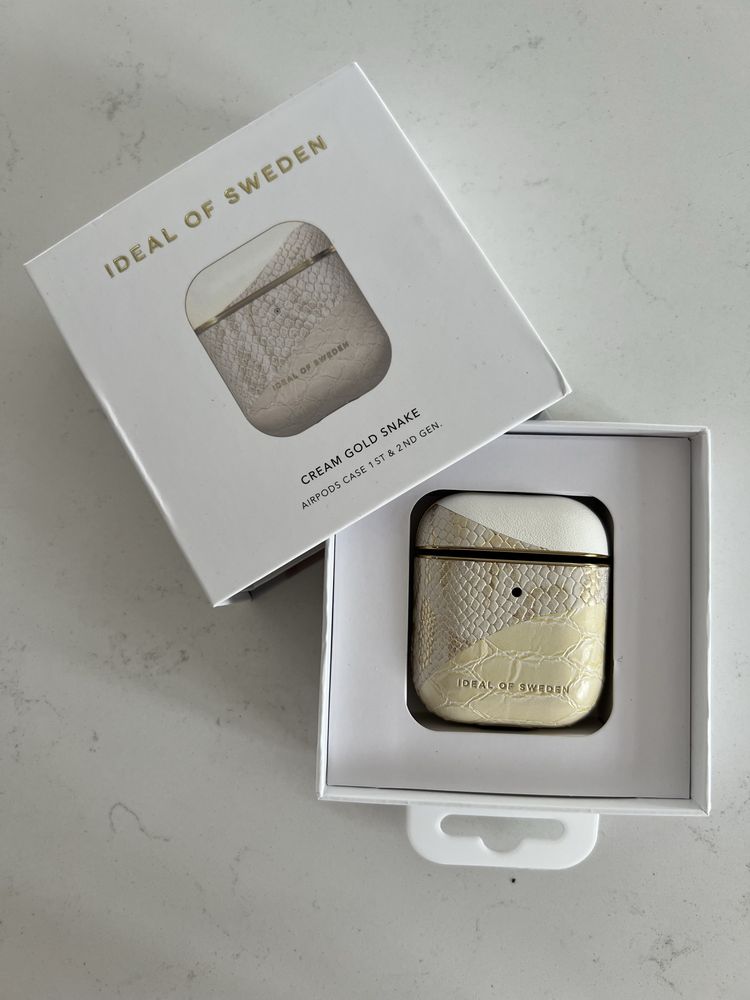 Etui do AirPods 1 2 iDeal of Sweden Atelier Pearl Python