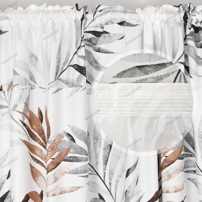 ‼️ WYPRZEDAŻ ‼️ 2 sztuki zasłon w liście