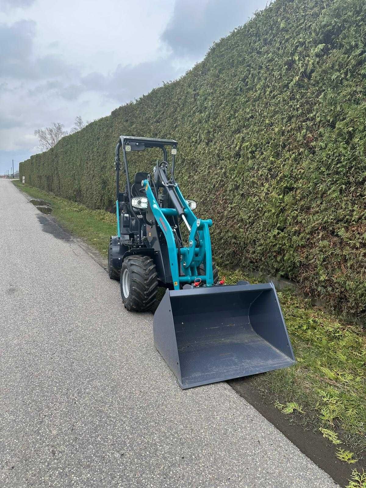 SCHMiDT 3530 Rops Mini ładowarka kołowa przegubowa Nowa 290 cm Kubota