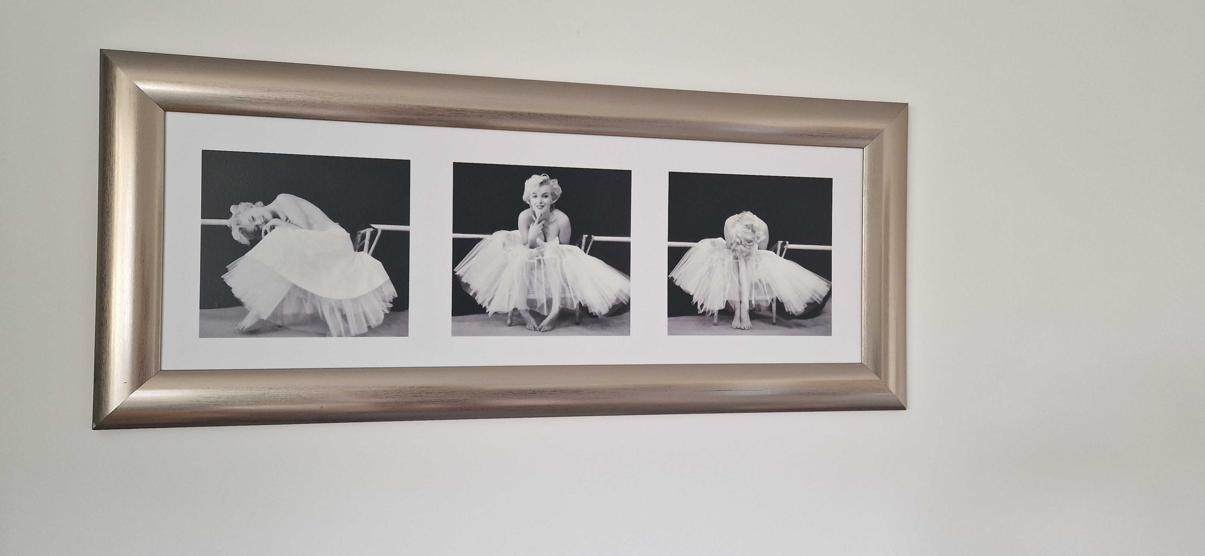 Obraz grafika Marilyn Monroe w ramie teyptyk balerina ballerina