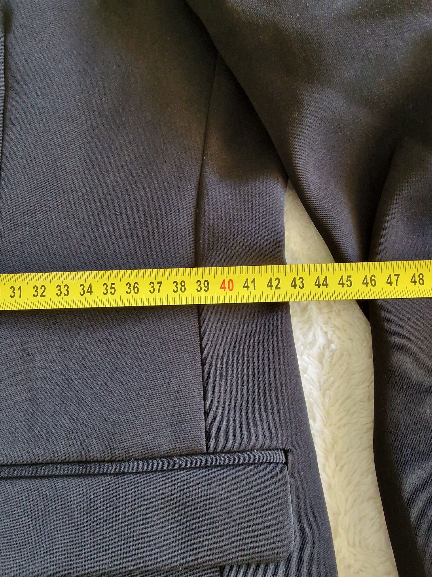 Marynarka Czarna C&A i biała koszula 164 cm chłopiec elegancki zestaw