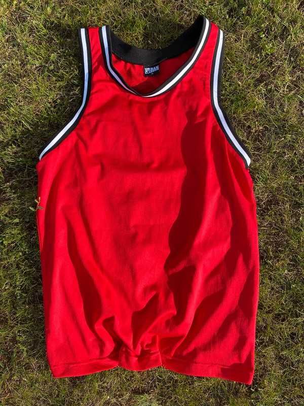 Koszulka na ramiączkach tank Urban swag red czerwony streetwear M