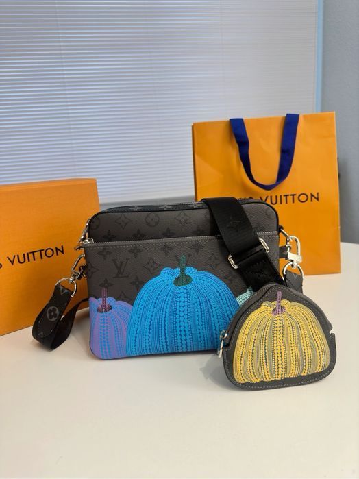 Сумка Louis Vuitton 3в1 3v1 messenger messenger с тыквамми