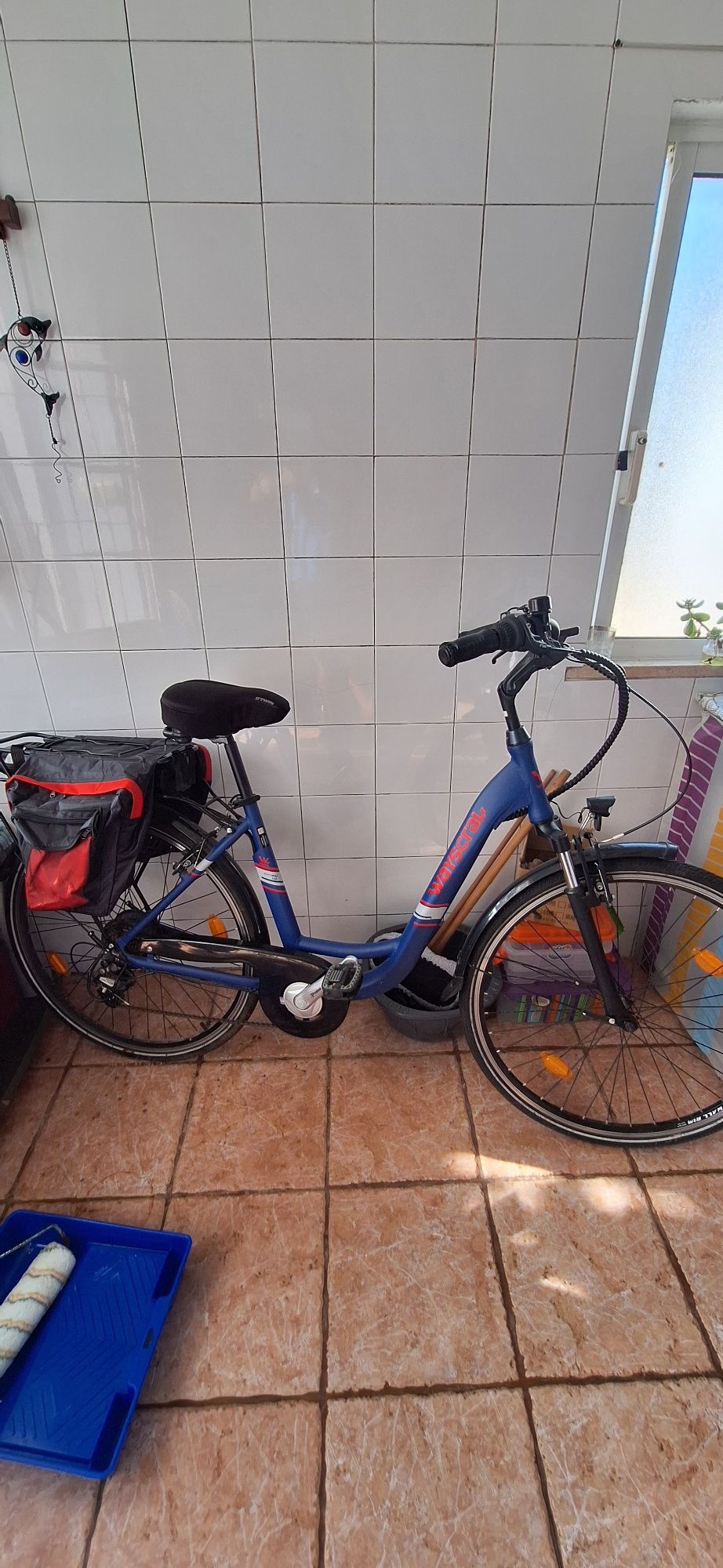 Bicicleta Elétrica Wayscral Everyway E200 28" - Azul