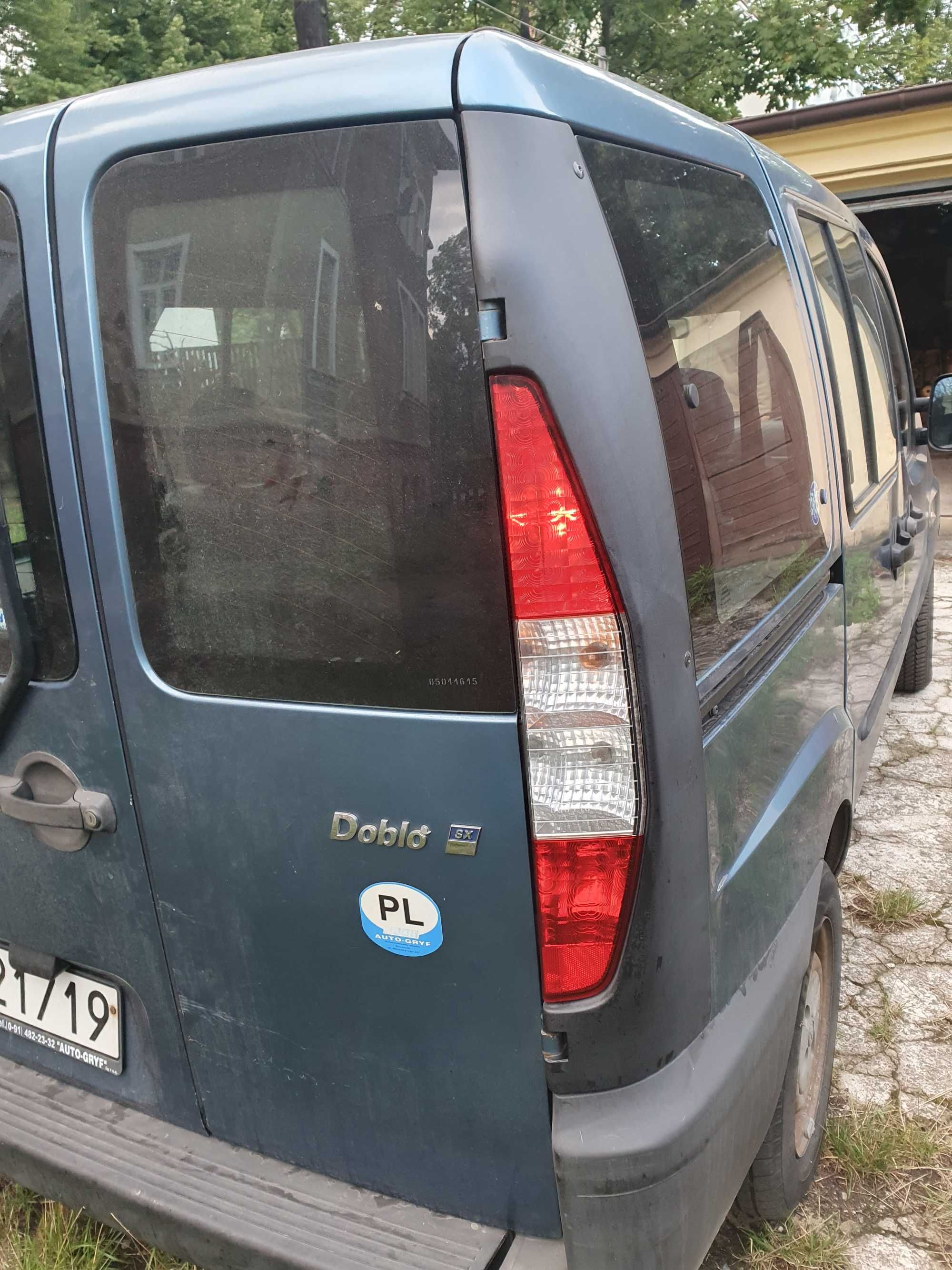 Fiat Doblo benzyna 1,2 uszkodzony