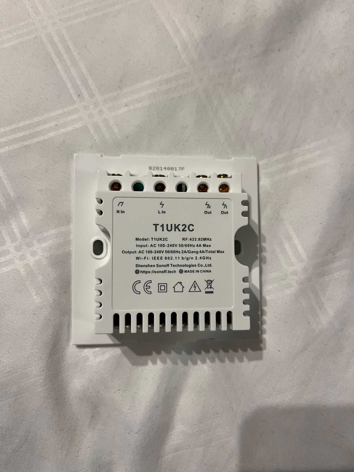 Sonoff TX T0EU3C Wi-Fi розумний  вимикач