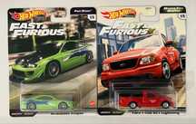 Coleção Miniaturas 1:64 (Fast & Furious, Hot Wheels, Mini GT)