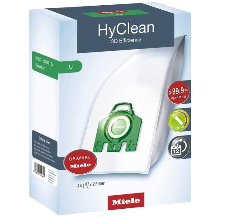 Мешки, мешок, пылесборник для пилесоса Miele HyClean, U, GN, FJM, KK,