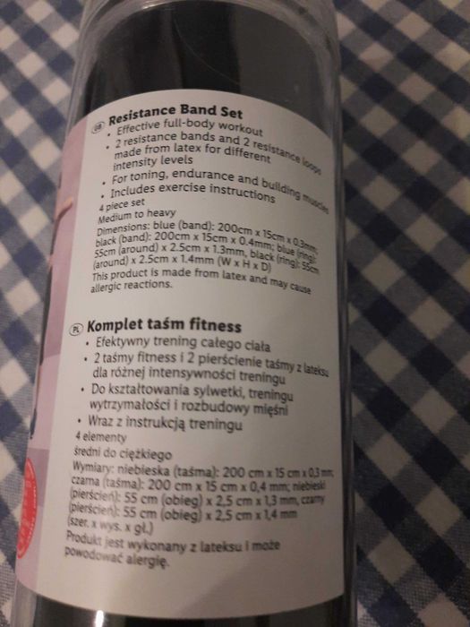 Taśma, guma do ćwiczeń Crivit