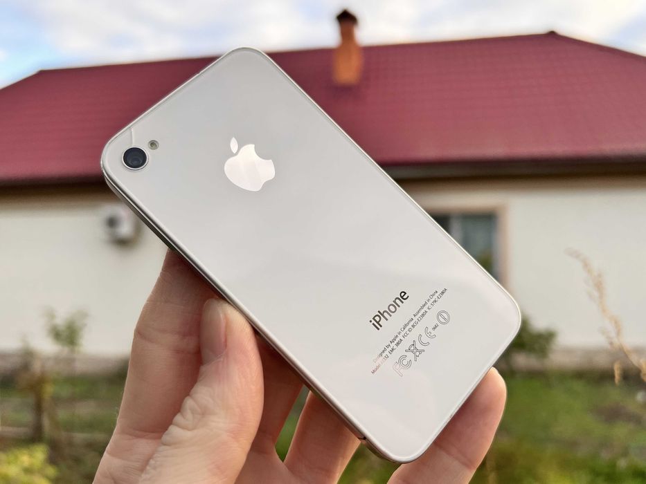 iOS 6 iPhone 4 16GB White Айфон 4 16 ГБ Белый