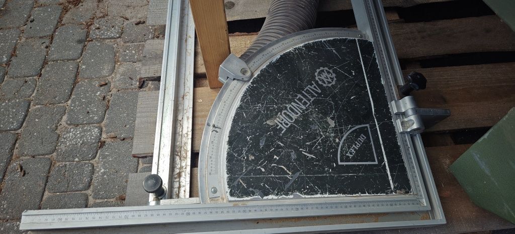 Piła tarczowa formatówka Altendorf f45 pilarka z wózkiem duplex