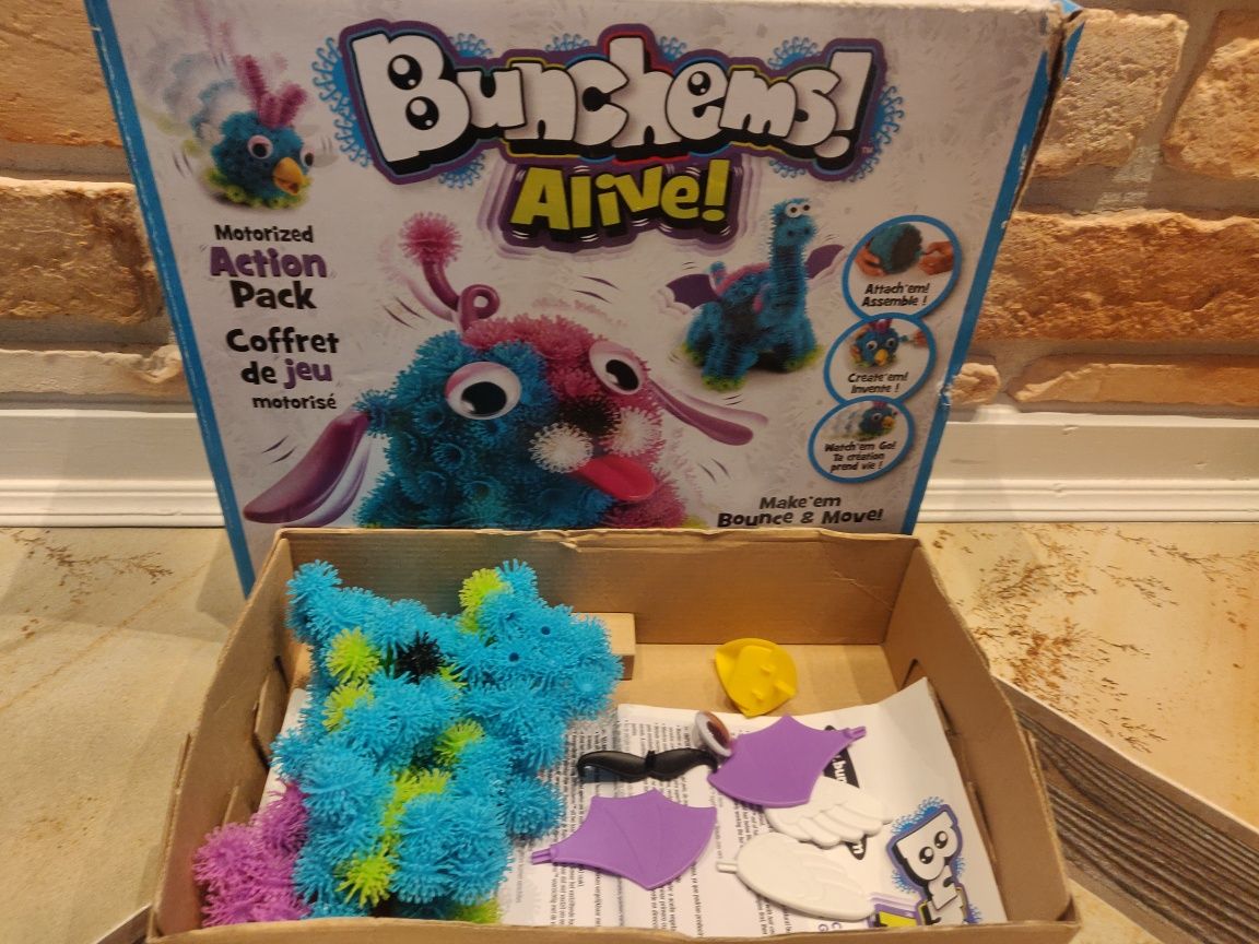 Bunchems Alive kolorowe rzepy
