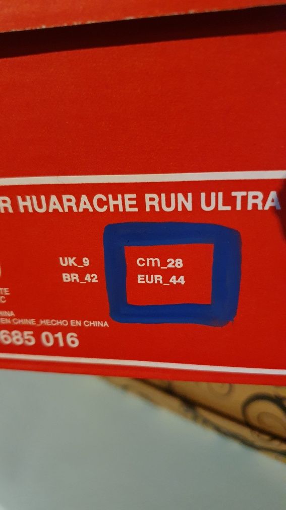 Sneakersy nowe męskie sportowe Nike Air Huarache Rozmiar 44
