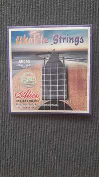 Struny do ukulele ALICE  Strings . Nowe