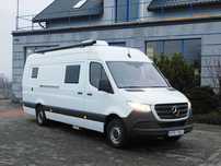 Mercedes-Benz Sprinter Campervan 6 osobowy Nowy Automat 2 łóżka 2x Klima FV23% Full Opcja