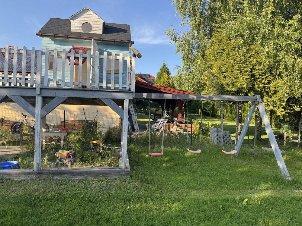 Plac zabaw domek dla dziecka